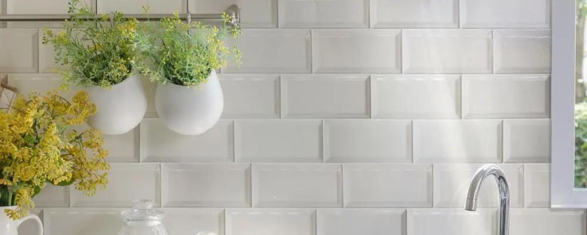 White Subway Bathroom Tiles