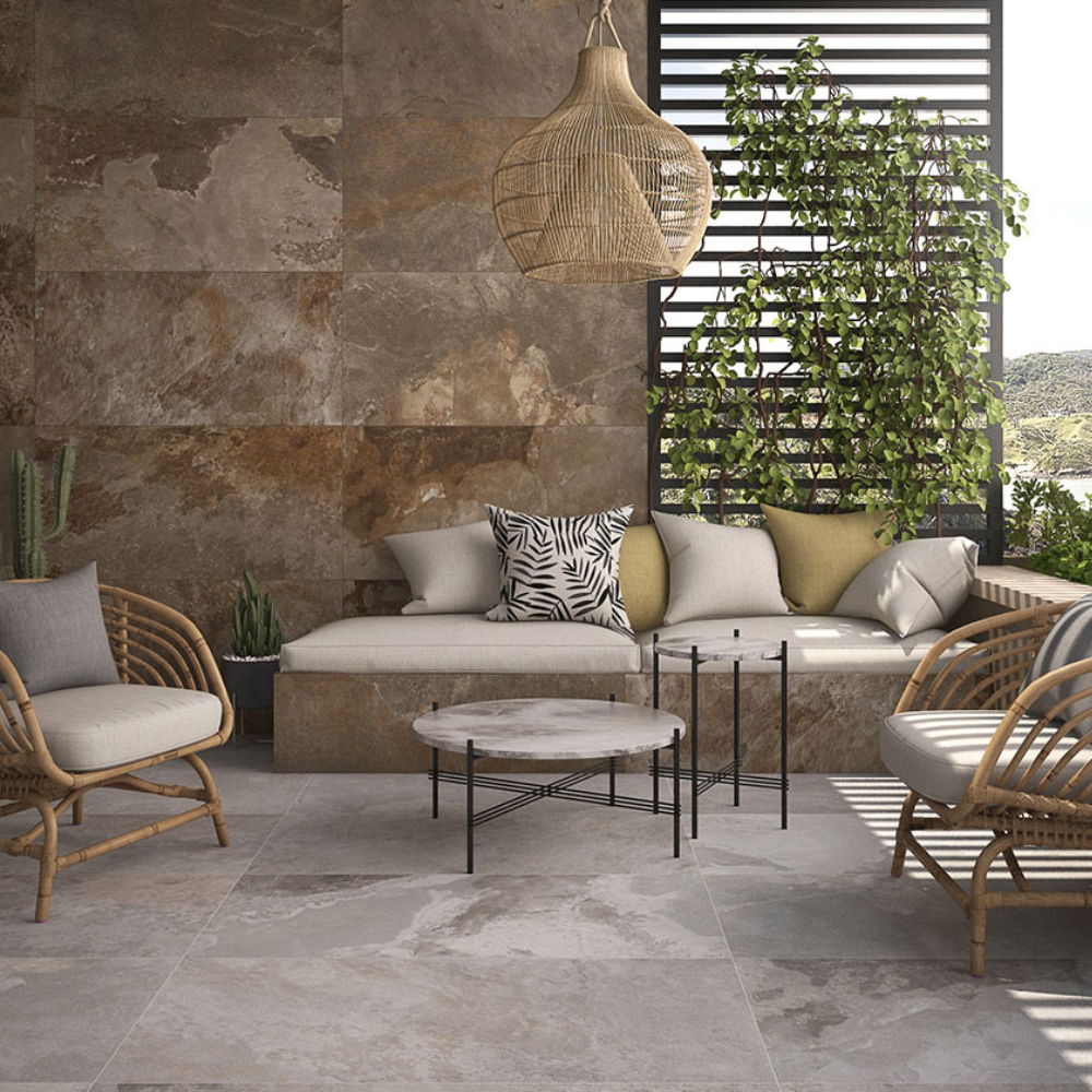 Evora Blanco Outdoor Tile