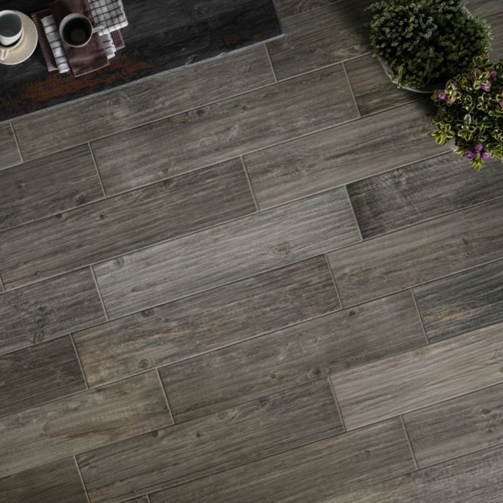 Delle Alpes Masa Wood Porcelain Tile 20 x 90.5cm