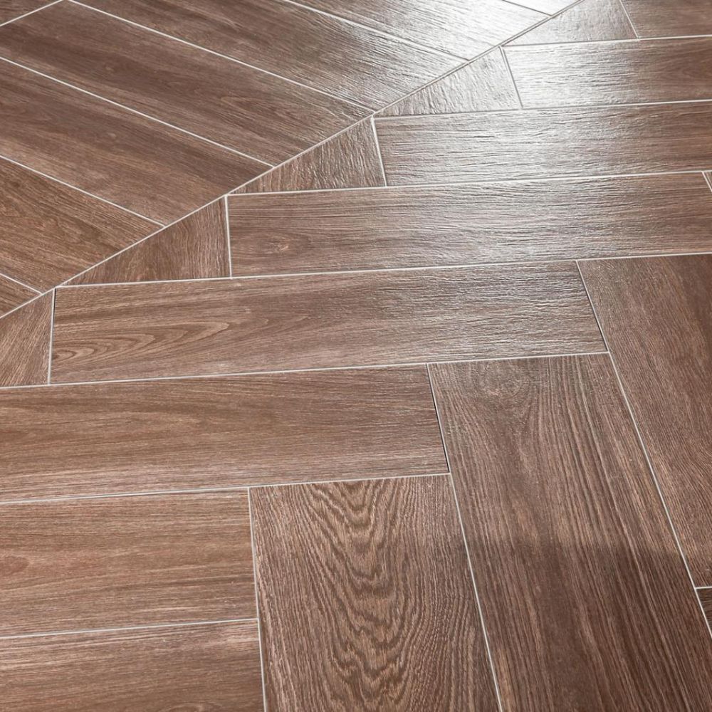 Fronda Wengue Floor Tiling