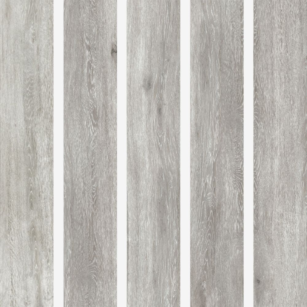 Mariyon gris Wood Effect Tile 20 x 114cm Swatches