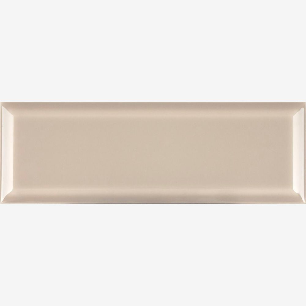 mont rue light brown 10 x 30cm subway tile swatch