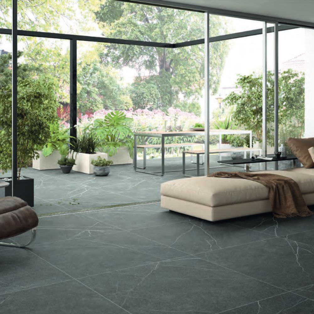 Nanotech Anthracite Stone 20mm Outdoor Porcelain 60 x 90cm