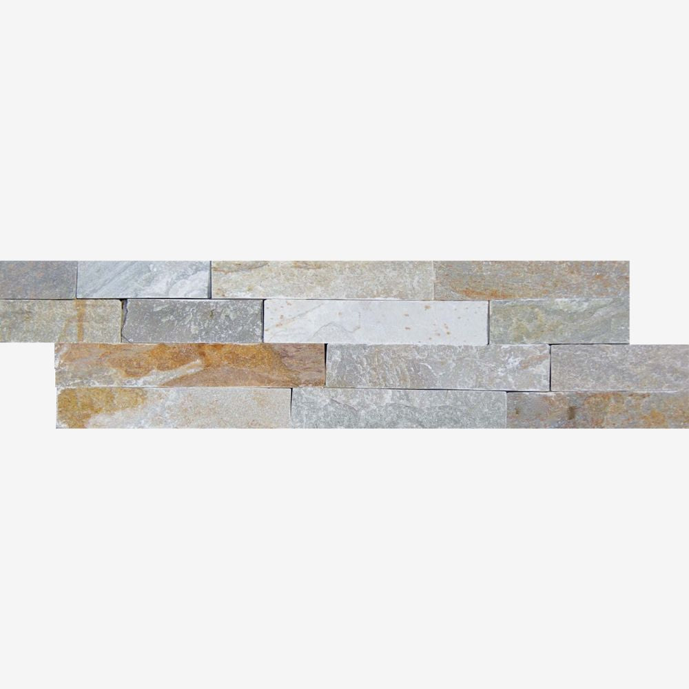 Quazite Beige 15 x 55cm natural Stone Indoor Wall TIle Swatch