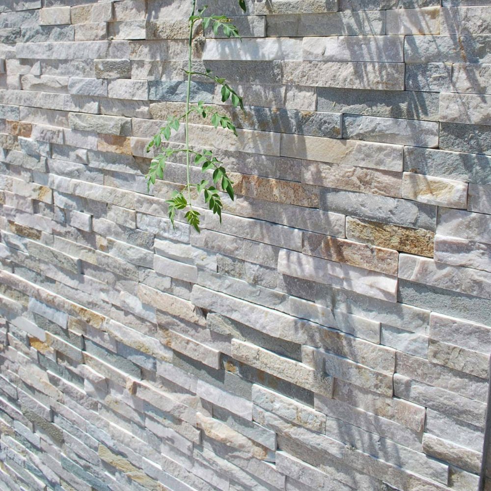 Quazite beige 15 x 55cm Natural Stone  Outdoor Wall TIle