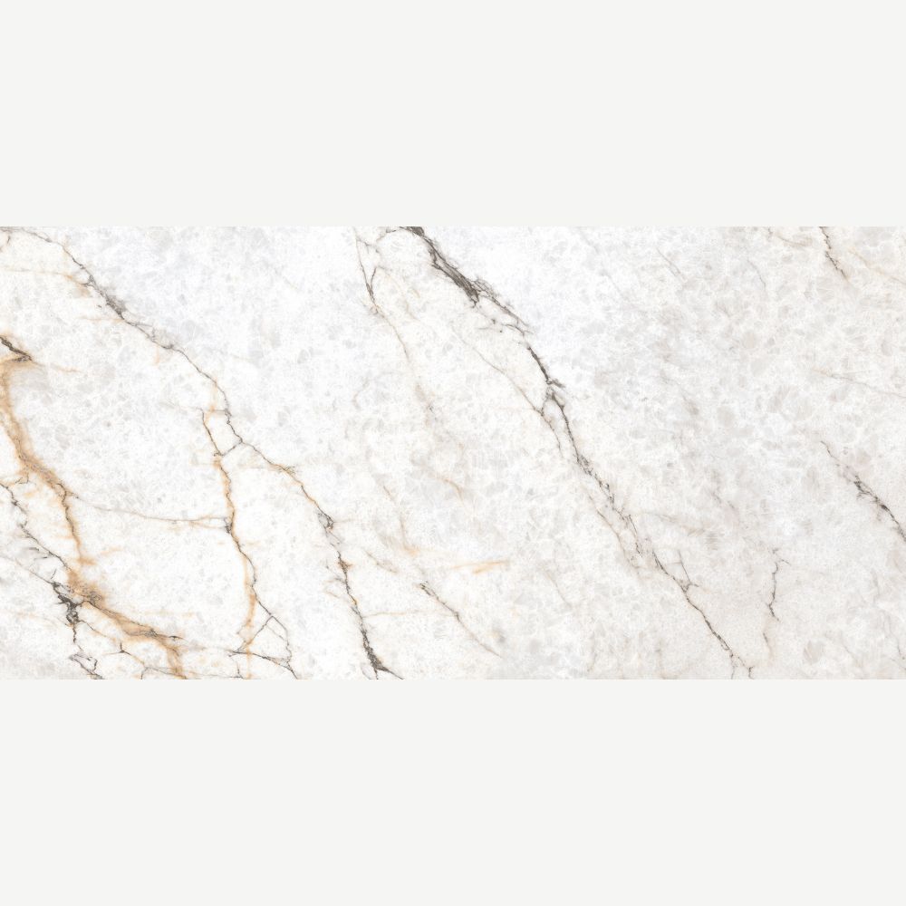 Rezzo Gemstone Marble Effect Porcelain Tile Swatch