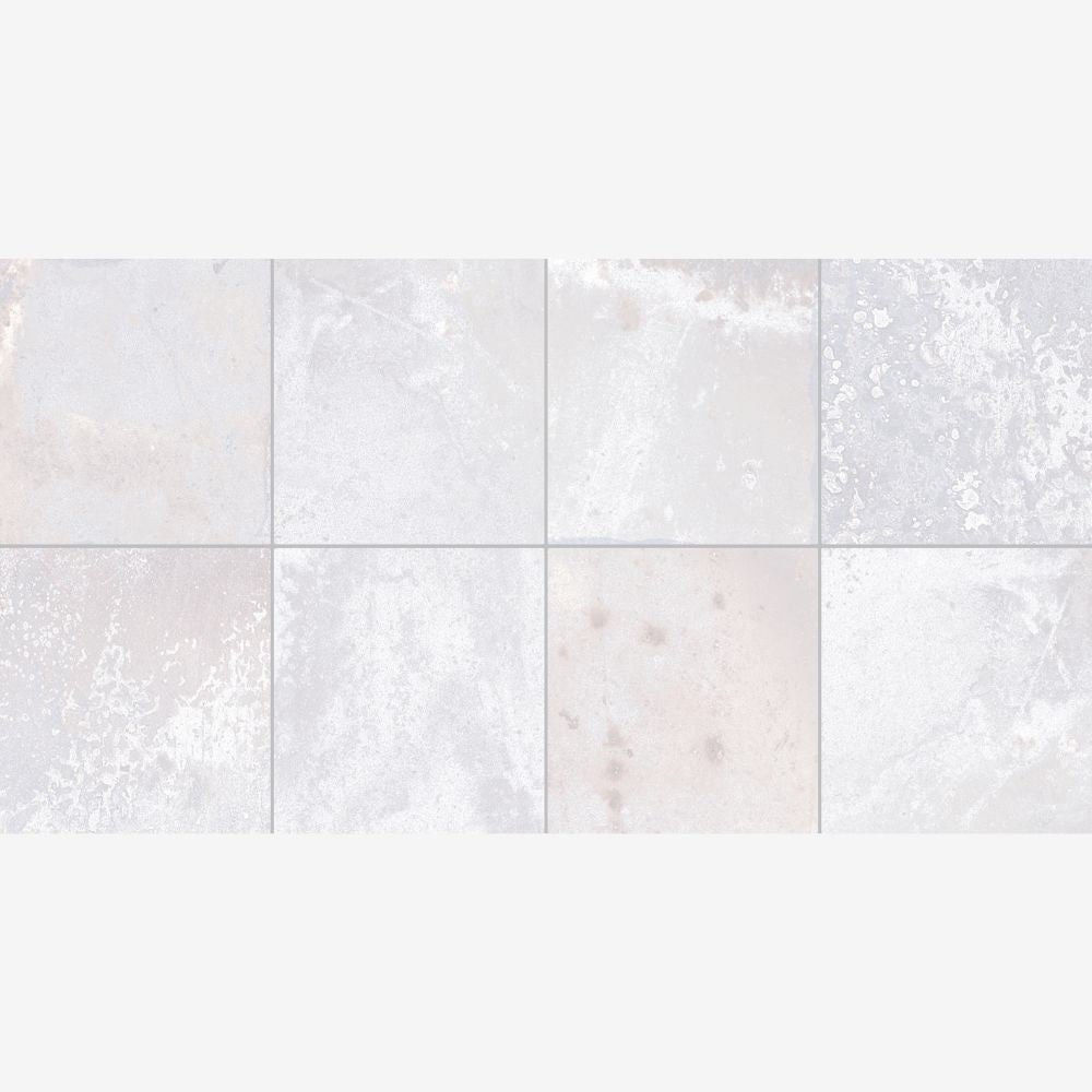 Romana White Mosaic Effect Ceramic Tile Swatch