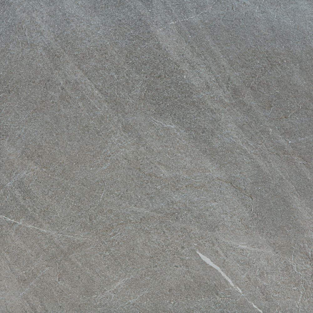 tabor Grey 6060 Stone Effect matt Porcelain Tile Swatch