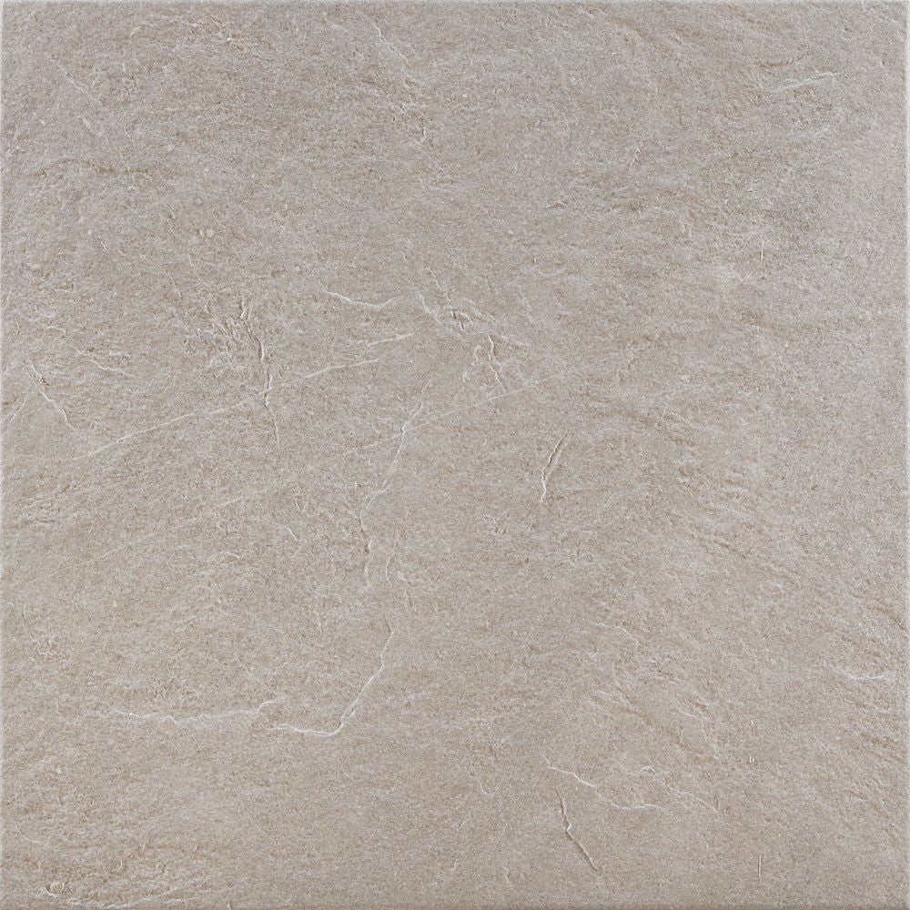 Tabor Pearl 6060 stone effect porcelain tile swatch