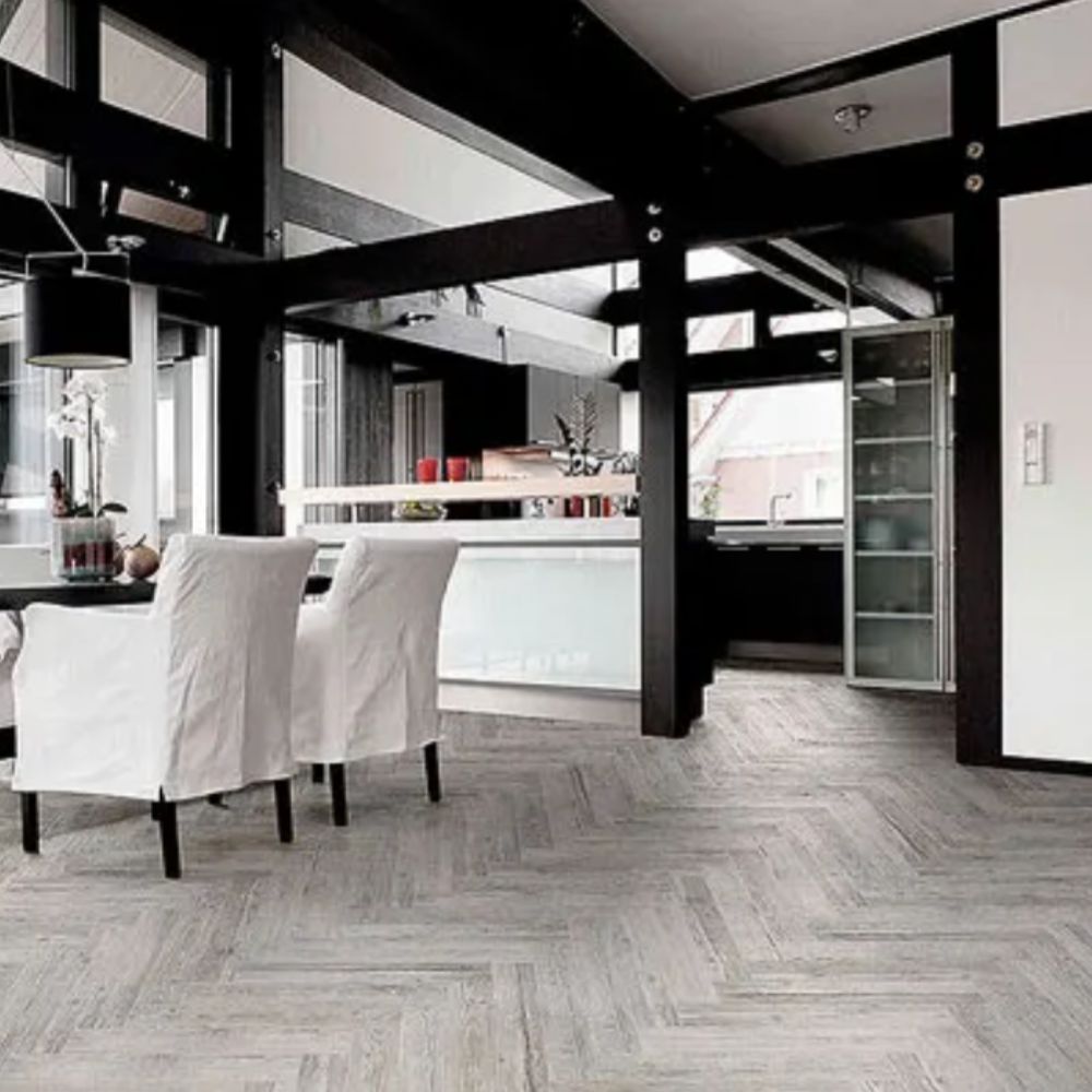 Trend White Wood Porcelain Tile 10 x 60cm