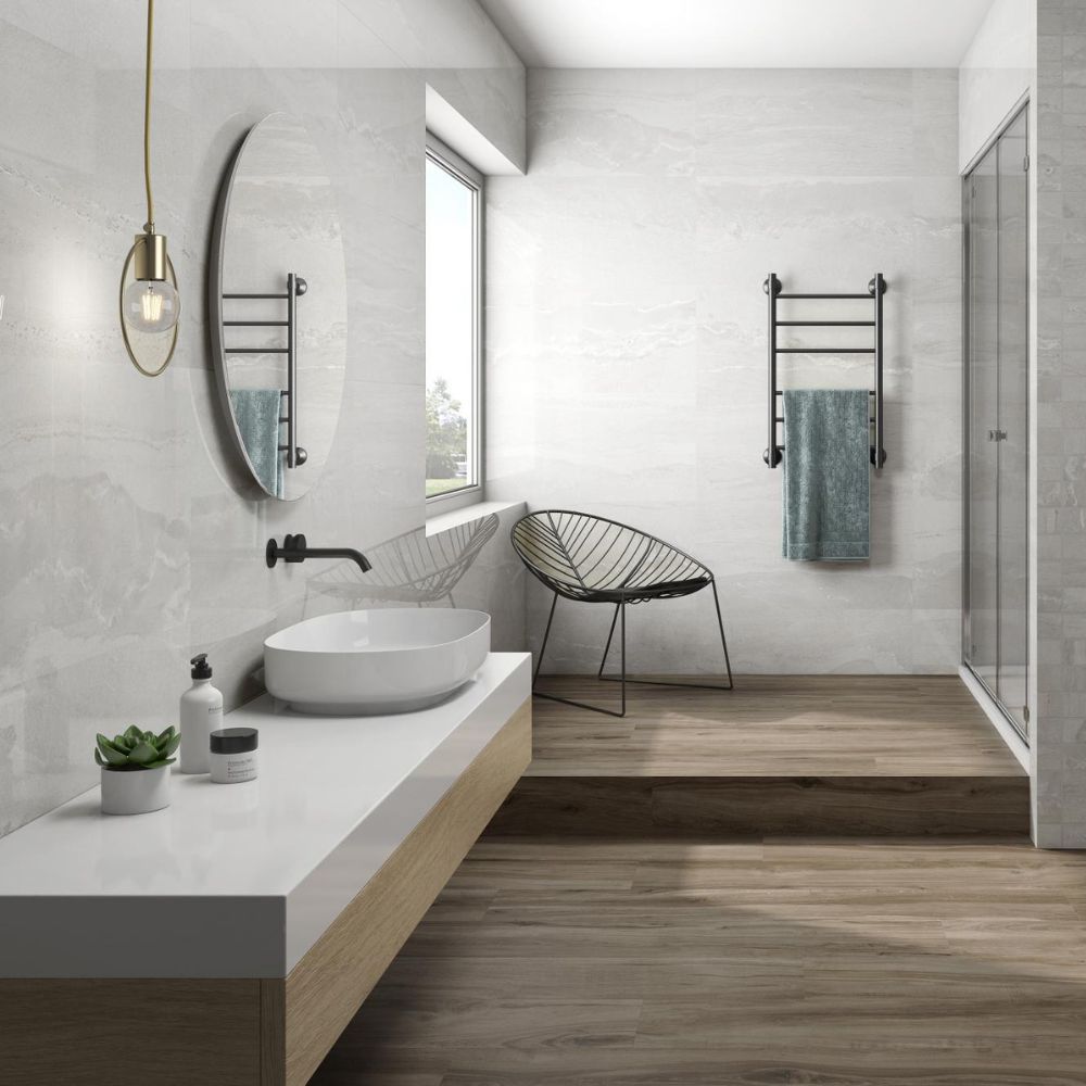 Whitmore Blanco 45 x 90cm Bathroom Wall Tile