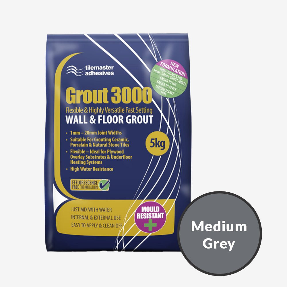 Tilemaster Grout 3000 | 5kg - ROCCIA Outlet