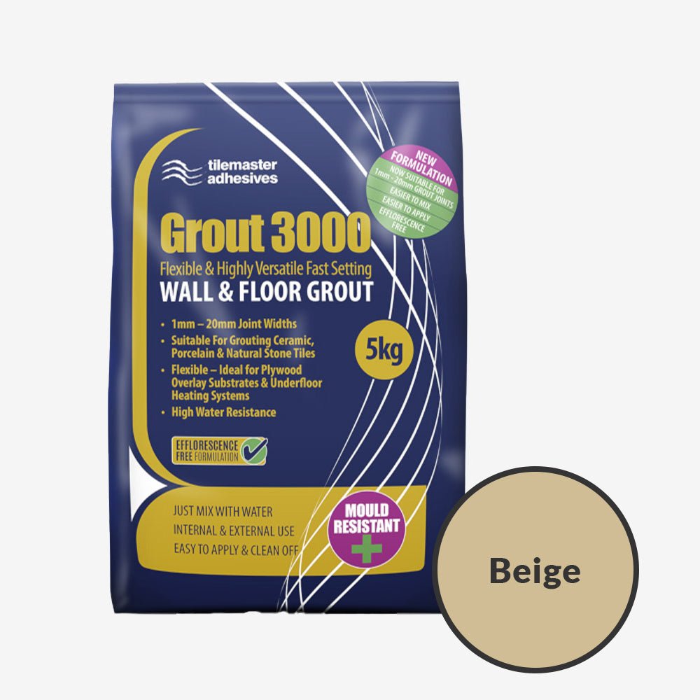 Tilemaster Grout 3000 | 5kg - ROCCIA Outlet