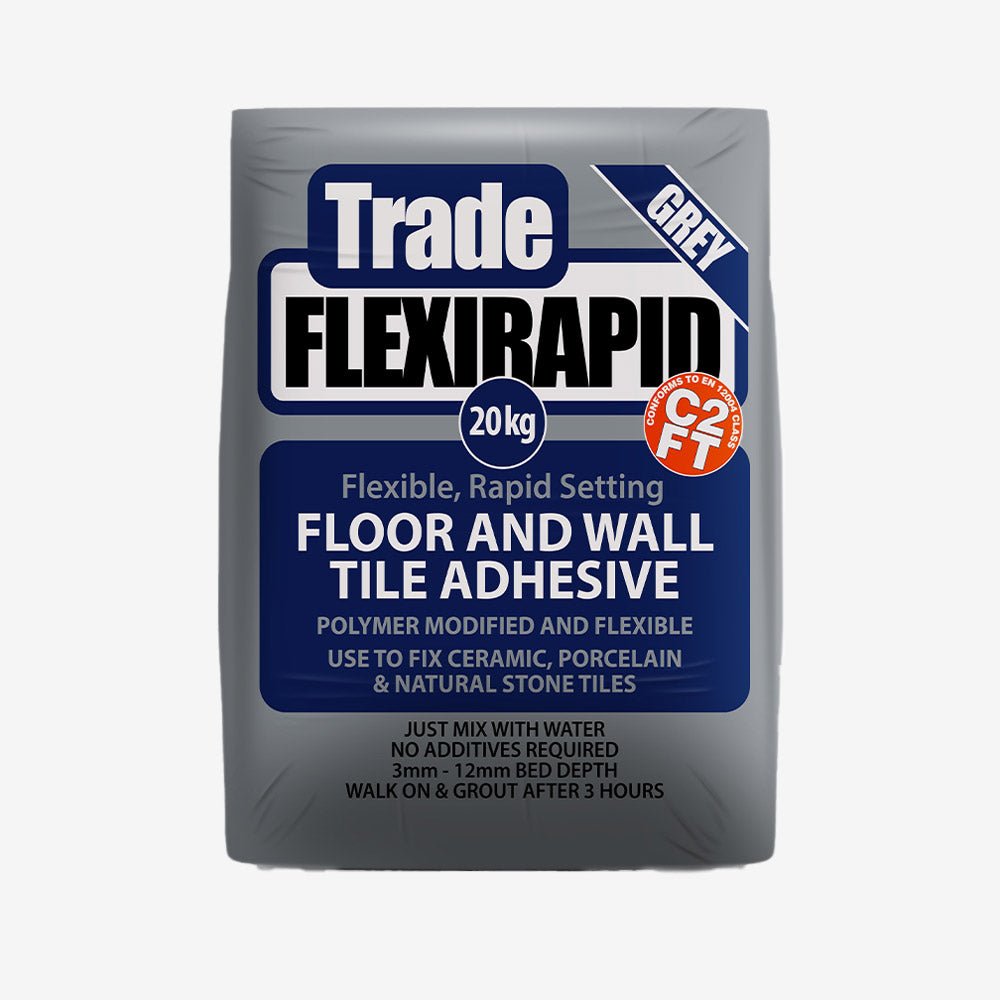 Tilemaster Trade Flexi Rapid Adhesive | 20kg - ROCCIA Outlet